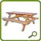 Table en bois : Rf.50013
